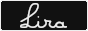 A banner with Lira written in cursive