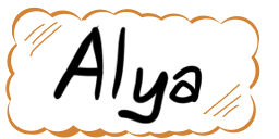 Alya's name tag